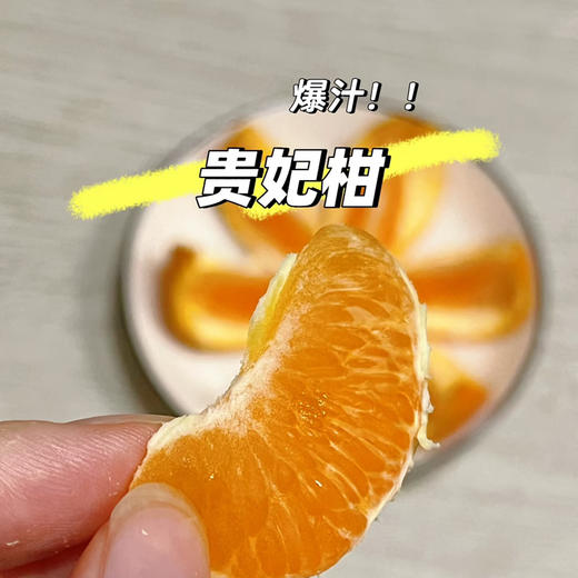 石家庄优选仓库速达，高山贵妃柑，皮薄多汁，果肉细腻，甜度高水汽大，柑橘香气浓郁，净重4.2斤左右礼盒装 商品图2