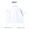 SDSA男装2026新款高贵轻奢原创设计扎染刺绣字母短袖衬衫百搭舒适 商品缩略图4