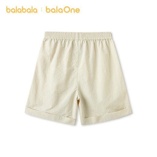 【balaOne】巴拉巴拉童装女童短裤儿童裤子2026夏新款防泼水凉感 商品图2