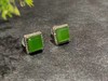 【御珠宫坊】金镶碧玉耳钉 商品缩略图1