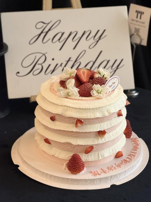 草莓芭蕾ins风蛋糕 商品图1