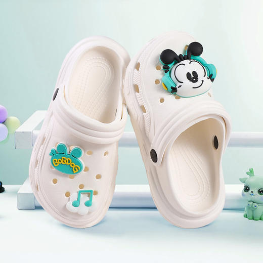 测评优品-巴布豆 大童儿童洞洞鞋 30-39码 商品图2
