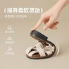 ZHR则则时尚罗马包头拖鞋休闲外穿2025夏季新款编织平底懒人拖鞋 商品缩略图3