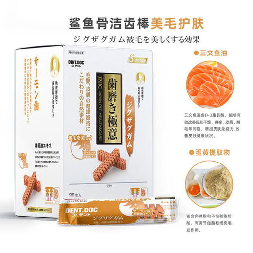 日本丹特医生DentDoc 狗狗零食洁齿骨改善口臭狗狗磨牙棒奖励零食 商品图1