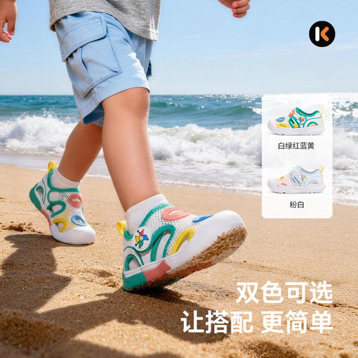 卡特兔宝宝学步鞋2026年夏季新品宝宝鞋子防滑耐磨透气儿童凉鞋 商品图1