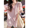 <曾小咸推荐>甜美风宽松休闲衬衫女夏季 商品缩略图0
