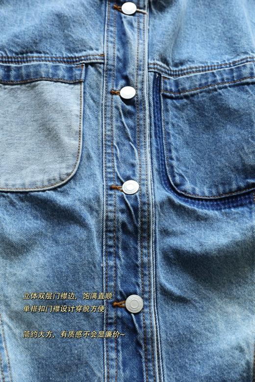 复古水洗牛仔马甲｜解锁早春叠穿的松弛高级感 商品图9