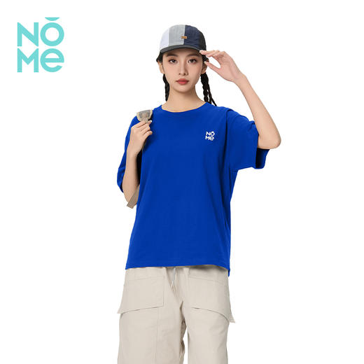 热卖！百搭无敌！【加购3件到手99元，单拍不发货】NOME 情侣款重磅休闲百搭纯棉T恤 宽松版型 亲肤舒适 多色可选 商品图8