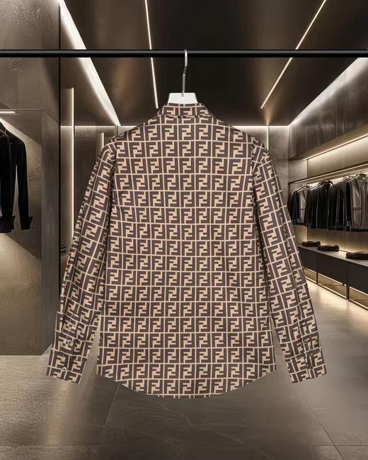 FENDI_ 短款桑蚕丝老花FF衬衫   （MM） 商品图1