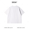 9026SDSA男装2026新款高贵轻奢渐变晕染撞色短袖T恤抽象印花高街上衣 商品缩略图4