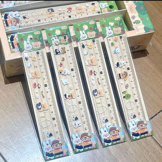 派克和瑞迪波浪直尺15cm（图案随机） 商品图0