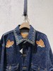 女款蝴蝶刺绣牛仔夹克外套la 商品缩略图2