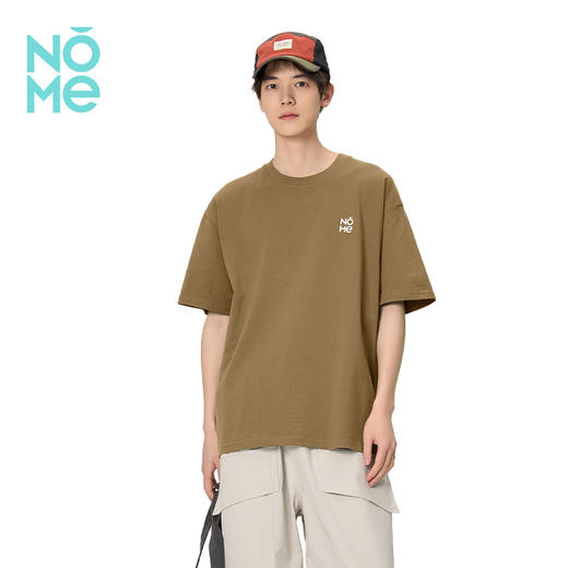 热卖！百搭无敌！【加购3件到手99元，单拍不发货】NOME 情侣款重磅休闲百搭纯棉T恤 宽松版型 亲肤舒适 多色可选 商品图7