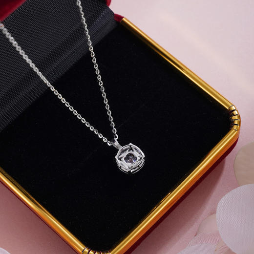 子佩集【粉红心绪】S925银套链【YL-7928103】锆石项链2509 商品图7