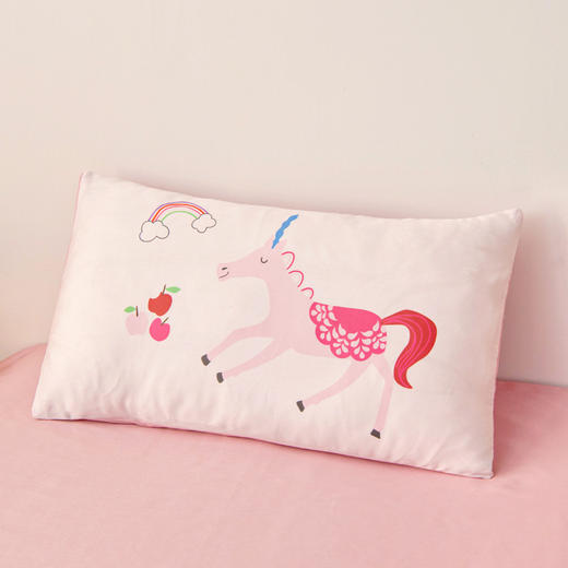 小象咘叮 A类60支全棉纯棉数码印花幼儿园套件 6色可选 宝宝入园午睡被儿童三件套 商品图5