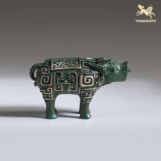铜师傅 陕西历史博物馆系列《牛尊铜摆件》青铜摆件 商品图4