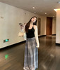 老米优品🎈69元买一送一！解锁氛围感穿搭《法式 U领自带bra蕾丝美背背心》95%棉+5%氨纶！小心机设计感 温柔又性感 螺纹棉亲肤透气 春夏内搭外穿显瘦 内搭衬衫 外搭牛仔西装LYZ 商品缩略图5