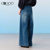 G2000女装SS26商场新款【舒适棉弹/阔腿裤】时尚百搭牛仔裤61263177 商品缩略图1