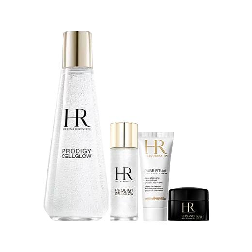 【全球购A义乌】【H专享】送礼盒礼袋HR赫莲娜「小露珠饱满水」情人节礼盒（小露珠200ml+小露珠30ml+洁面20ml+黑绷带晚霜5ml） 商品图7