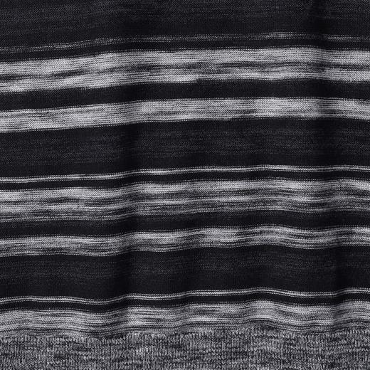 SDSA男装2026新款高贵轻奢休闲条纹亨利领针织短袖T恤百搭简约 商品图2