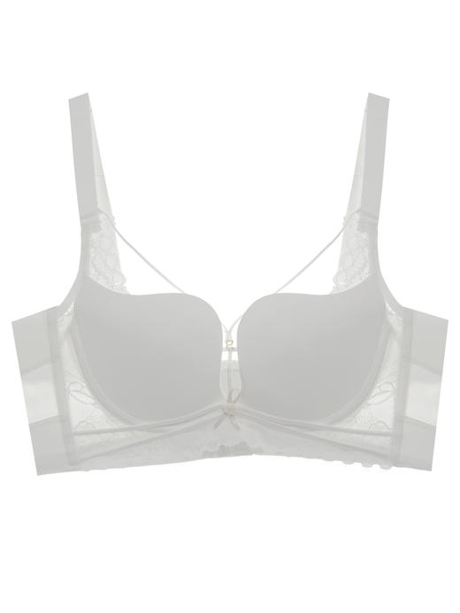 【7.5折限时特惠】(AB通杯)【秀黛】简律软钢圈曲线杯文胸超细透气吸湿排汗呵护肌肤文胸MW119013T【门店同款】 商品图0