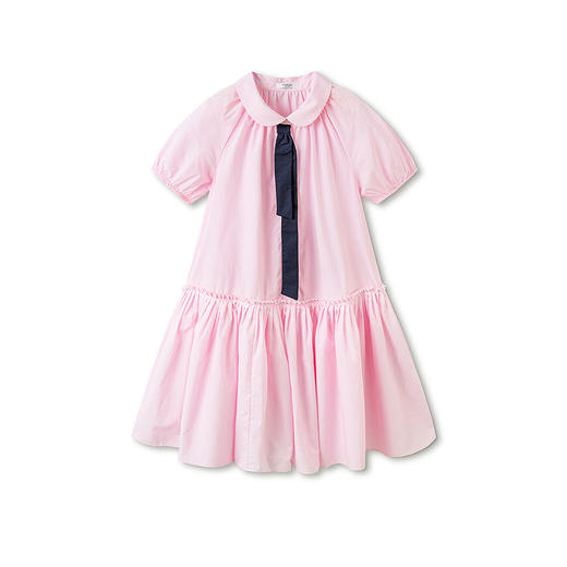 巴拉巴拉女童裙子儿童连衣裙2026新款夏装公主裙学院风甜美泡泡袖 商品图4