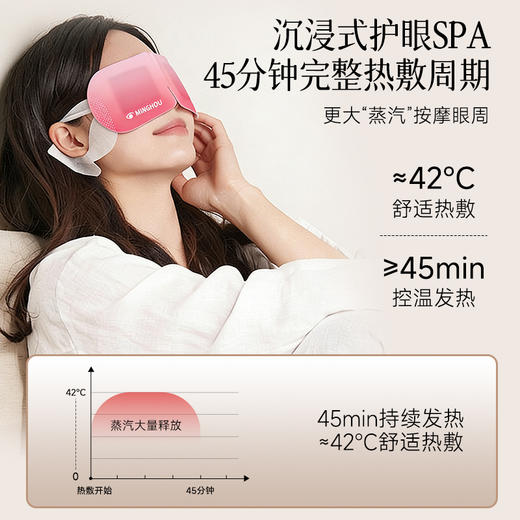 玫瑰叶黄素蒸汽眼罩/薰衣草沉香蒸汽眼罩 | 给疲急的双眼来个45分钟热疗，随时躺平，随时放松 商品图3