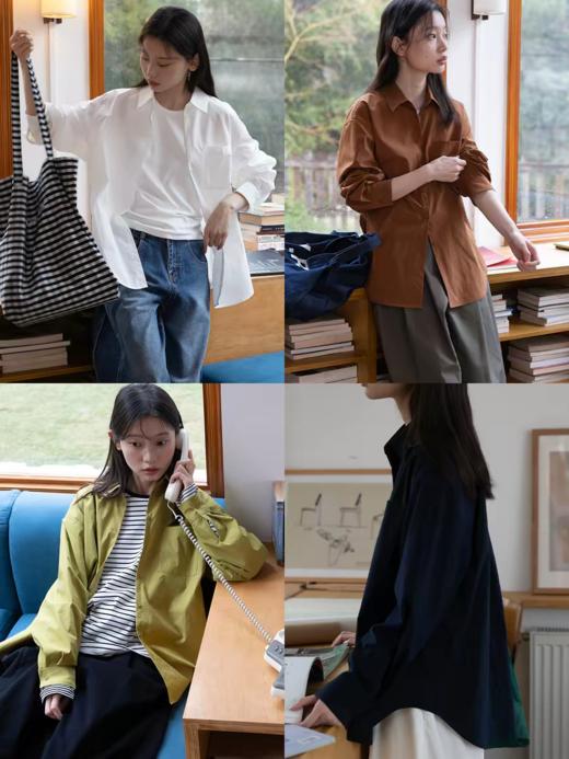 步履不停/6A11301C/窄门襟衬衫 商品图0