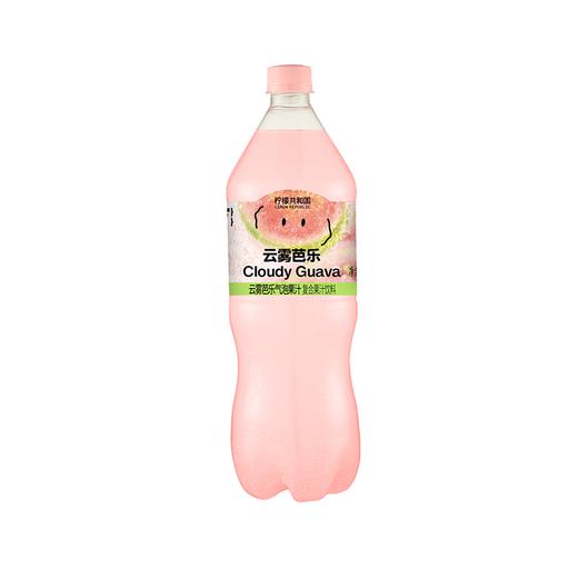 柠檬共和国1.25L云雾芭乐气泡果汁 商品图0
