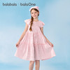 巴拉巴拉童装女童裙子儿童连衣裙2026年新款夏装公主裙甜美小飞袖 商品缩略图0