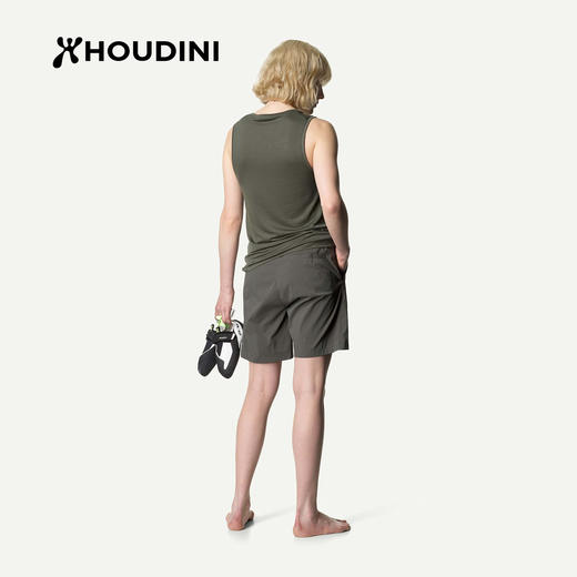 HOUDINI胡丁尼 Wadi Shorts 瓦迪 女户外轻薄速干弹力休闲短裤160854 商品图5