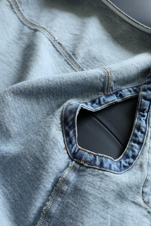 复古水洗牛仔马甲｜解锁早春叠穿的松弛高级感 商品图10
