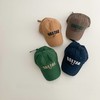儿童帽子男童女童春秋季ins韩版刺绣字母鸭舌帽时尚宝宝棒球帽潮 商品缩略图0