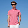 夏季新款男士短袖纯色翻领T恤polo衫纯棉上衣   XLM-CM8687147 商品缩略图2