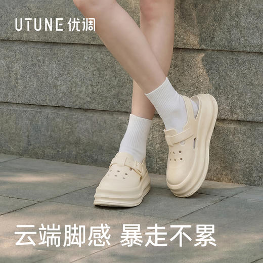 【开团】测评优品-优调 厚底玛丽珍洞洞鞋 6.5cm加厚鞋底 商品图4