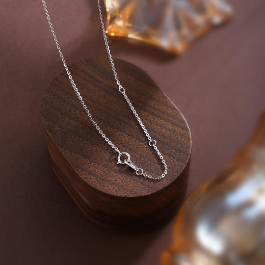 子佩集【甜蜜方糖】S925银套链【YL-7454101】方块锆石星芒项链2509 商品图4