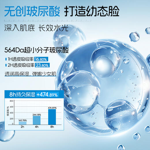 【老客专享福利】NACO玻尿酸水光胶原全脸淡纹修护面霜48g/盒#涂抹式水光胶原（弹弹霜） 商品图2