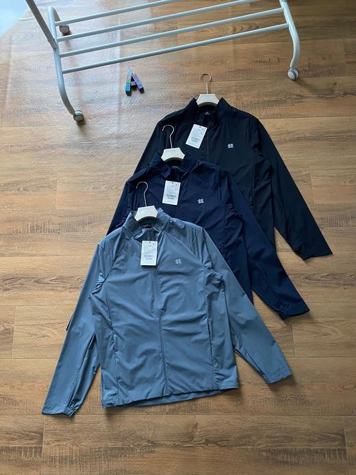 可隆针织夹克夏季立领外套X-COT凉感UPF50+男士防晒皮肤衣 商品图4