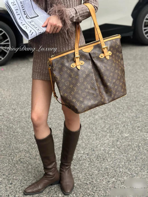 Lv 中古 派拉蒙 老花 大号 单肩包 商品图2