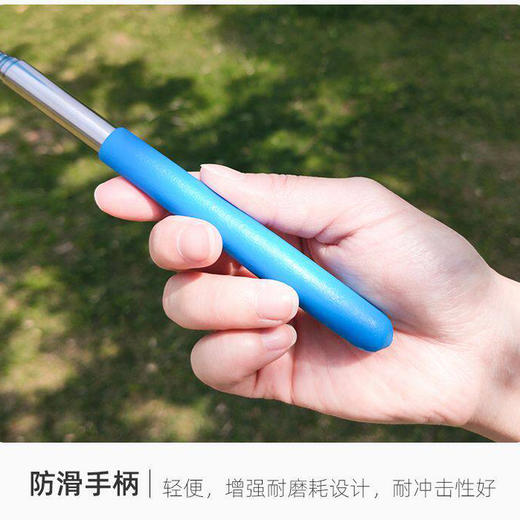 【曼龙严选】可伸缩捞鱼网+可折叠桶18.8元到手3套💰福利秒❗️儿童小抄网户外亲子捞鱼网 不锈钢可伸缩钓鱼彩色 儿童迷你捕虫网 单个渔网 商品图3