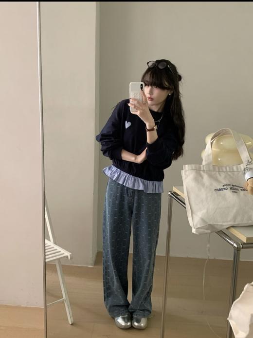 甜心蝴蝶结牛仔裤 商品图9