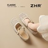 ZHR则则法式复古镂空透气玛丽珍女鞋2025新款编织一字单鞋凉鞋女 商品缩略图9