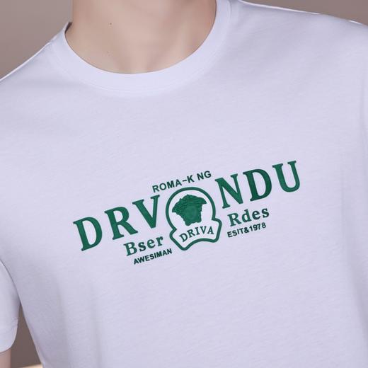 莱赛尔棉爽滑亲肤夏季短袖T恤高级简约休闲男士半袖上衣   KLNA-C671 商品图3