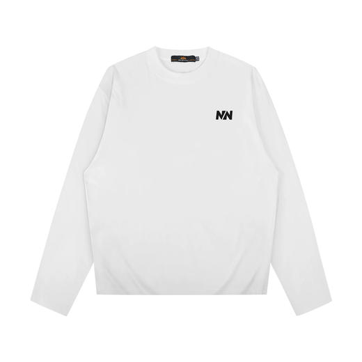 半身缘男装 春季简约亲肤内搭棉感长袖T恤261312U01110215 商品图3