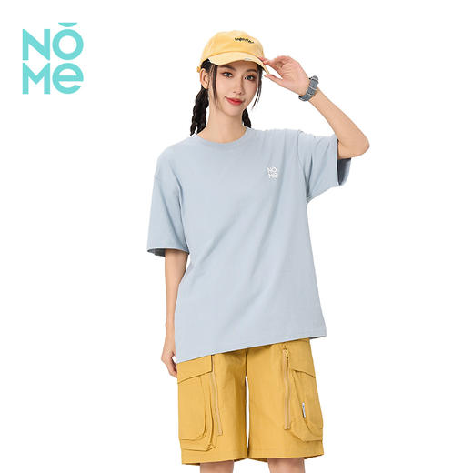 热卖！百搭无敌！【加购3件到手99元，单拍不发货】NOME 情侣款重磅休闲百搭纯棉T恤 宽松版型 亲肤舒适 多色可选 商品图10