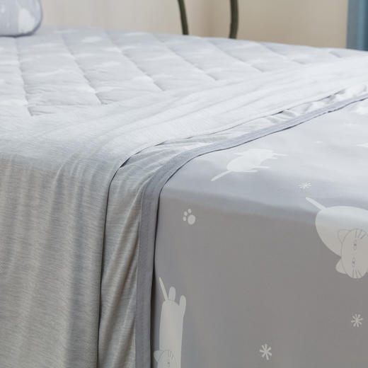 NITORI宜得利家居 夏天强凉感空调盖毯抗菌防臭强冷感毛巾被 S26 猫咪 商品图2