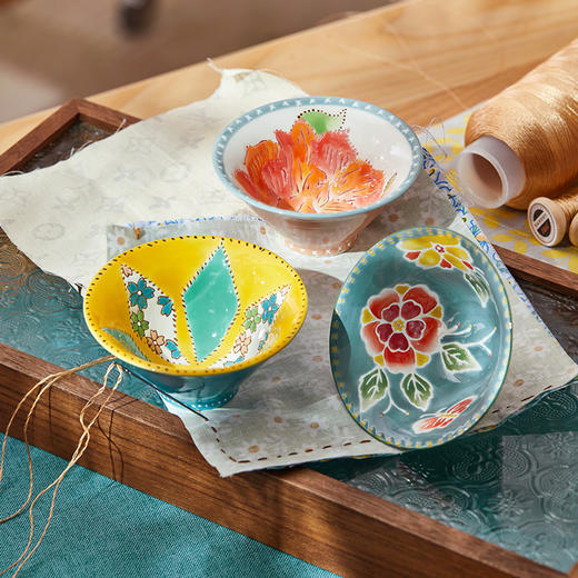 【宫里茶杯】布衣情茶杯对杯套装2.0版 商品图2