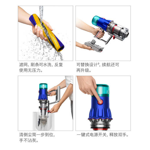 戴森Dyson 无绳吸尘器2024新款 V12 Detect Slim™ Fluffy 商品图4