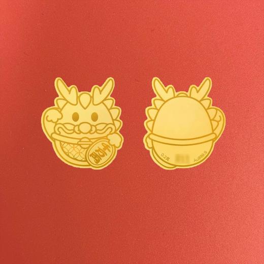 【积分兑换】周生生招财猫黄金贴片 Au999 0.2克红包金币 商品图1