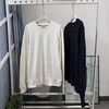 刚需必备推荐！2026青春感男士新款棉珠地双面布休闲通勤拼色织带圆领卫衣！ 商品缩略图0